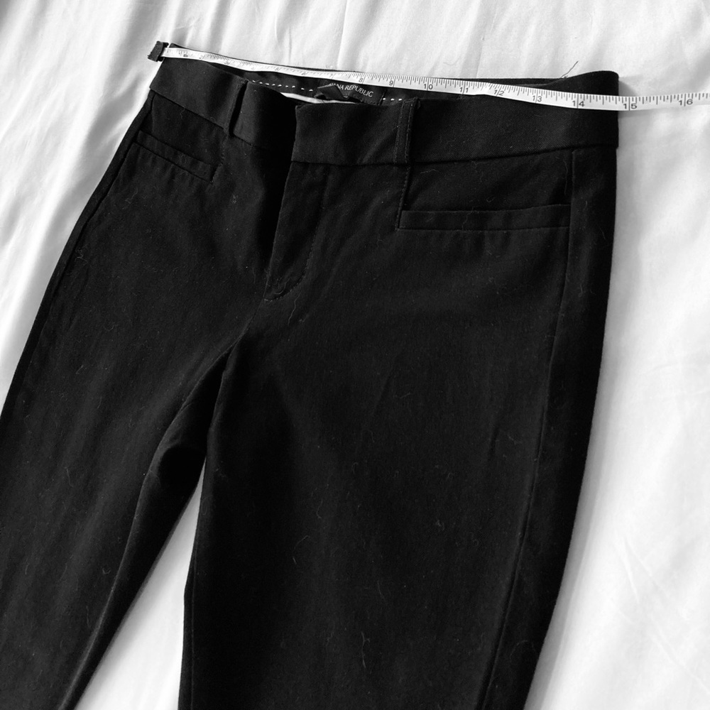 Banana Republic Sloan Black Slim Pant - Picture 8 of 11
